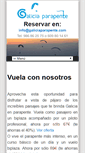 Mobile Screenshot of galiciaparapente.com